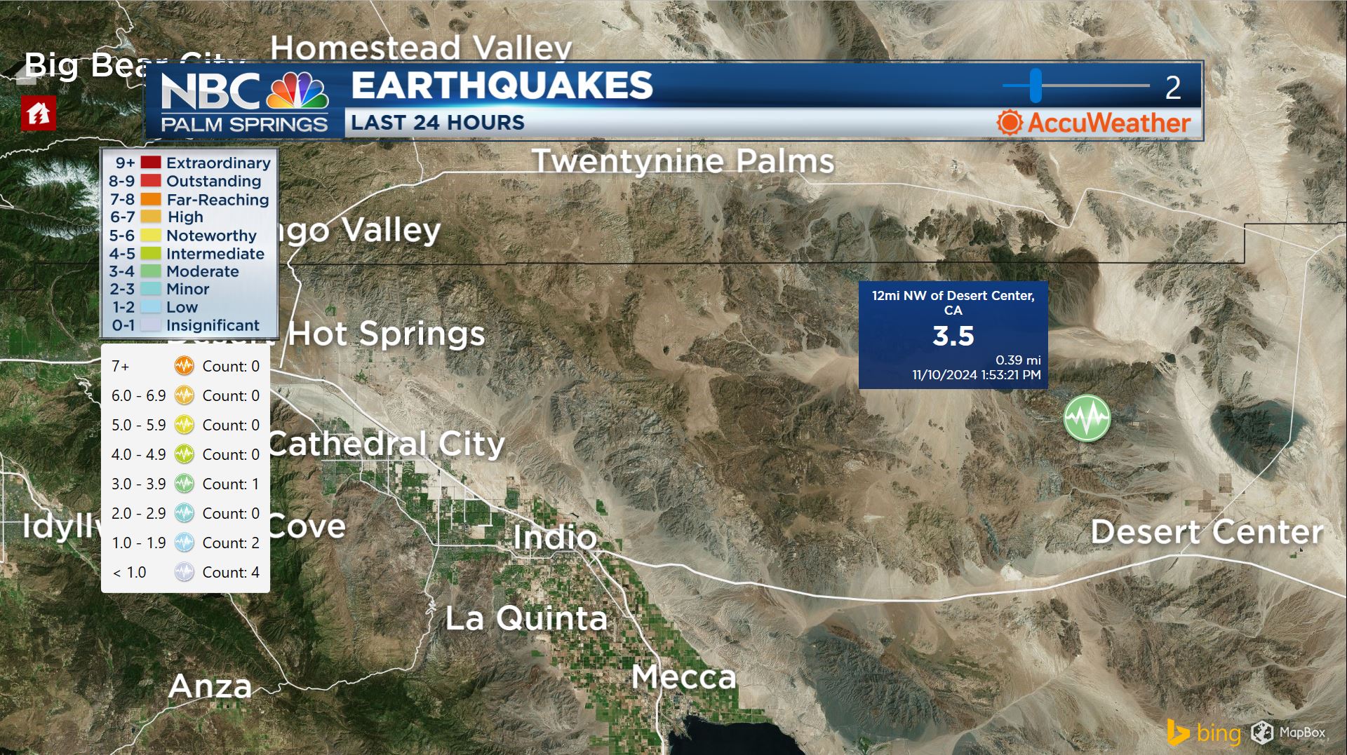 Moderate Earthquake on Sunday, November 10, 2024!